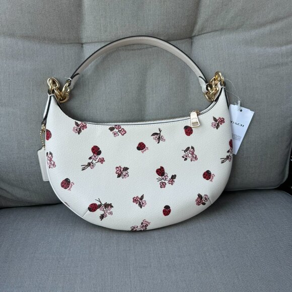 NWT COACH Mini Payton With Ladybug Floral Print CU268 - Picture 2 of 4